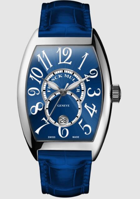 Franck Muller Cintree Curvex Nuance Replica Watch Cheap Price 7880 SC DT NUANCE Blue Dial